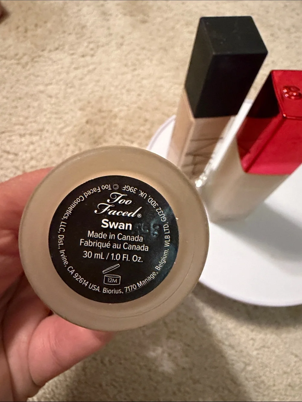 NARS, ONE/SIZE, Too Faced Foundation 3 pc set